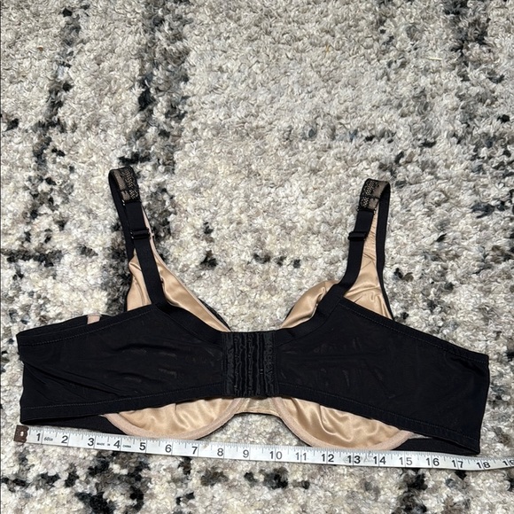 Cacique Black Full-Coverage Bra with Underwire Support - Picture 6 of 8